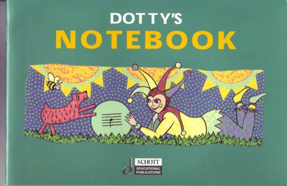 Fun and Games with the Recorder Dotty's Note Book by Schott Music - 32 Pages, Beginner's Tutor for Children