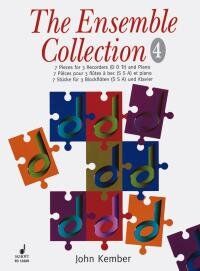 Kember Ensemble Collection 4 Recorders/Piano - 56 Pages, Recorder Trio, Schott Music