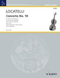 Locatelli Concerto Op. 3 No. 10 F Major for Violin and Piano - Practical Edition