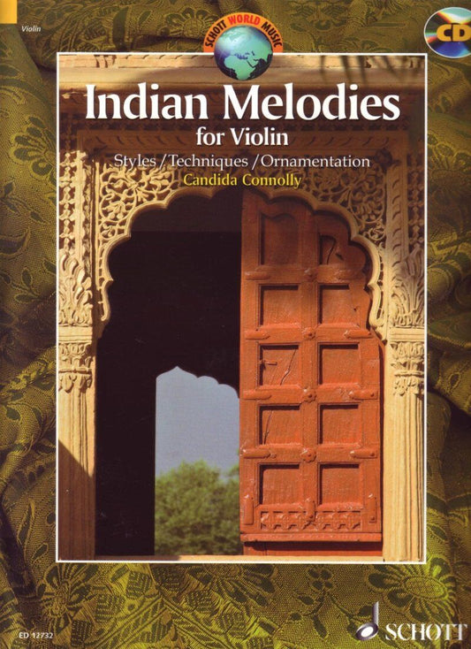 Indian Melodies for Violin Book with CD