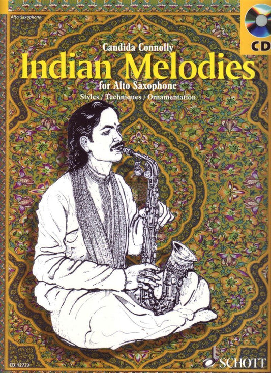 Indian Melodies for Alto Saxophone Book/CD by Schott Music