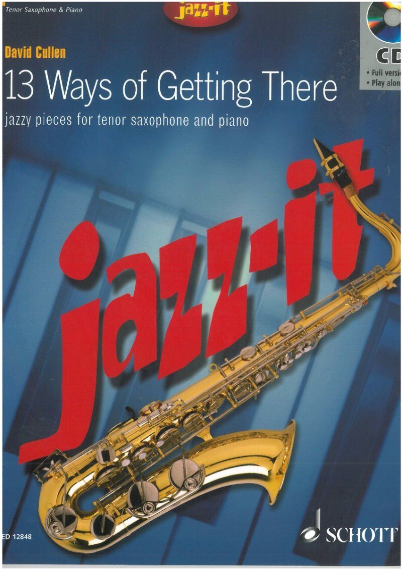 Ways of Getting There 13 Tenor Saxophone Piano Book/CD — view 2