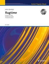 Ragtime 15 Pieces for Piano Solo Book/CD by John Kember