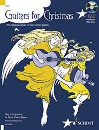 Guitars for Christmas: 20 Easy Arrangements for Guitar with CD by Barrie Carson Turner