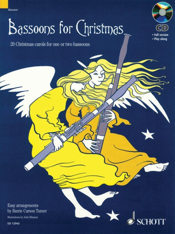Bassoons For Christmas 1 Or 2 Basoons Book/CD Book