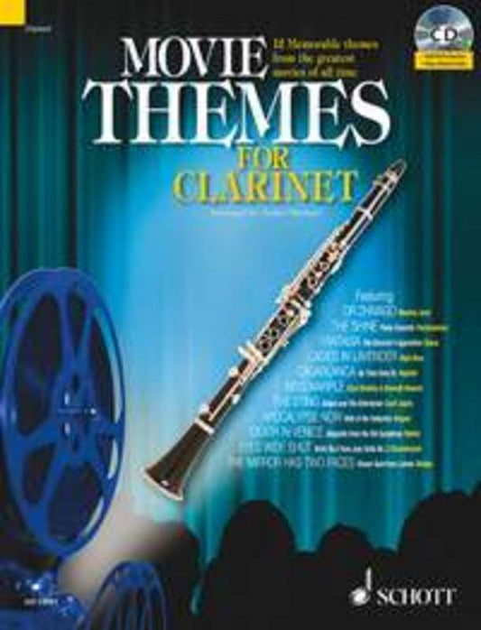 Movie Themes For Clarinet Book/CD Book