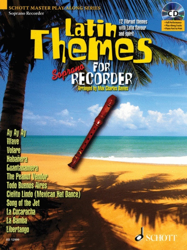 Latin Themes Des Rec Book/CD