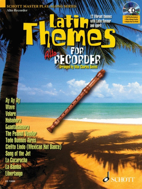 Latin Themes Tre Rec Book/CD