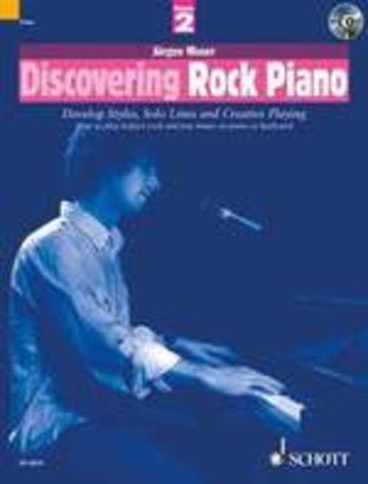 Discovering Rock Piano Book 2 Softcover Book/CD