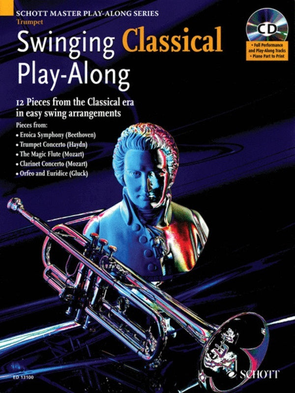 Swinging Classical Play Along Trumpet Book/CD Book