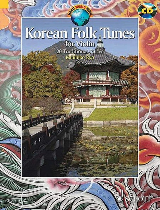Korean Folk Tunes For Violin Book/CD Book