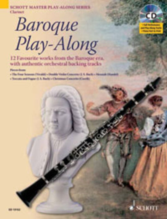 Baroque Playalong Clarinet Book/CD Book
