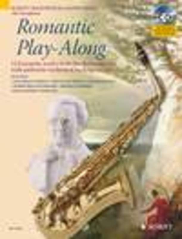 Romantic Playalong Alto Sax Softcover Book/CD