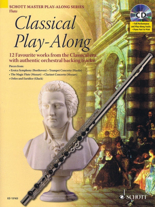 Classical Play Along Flute Book/CD Book