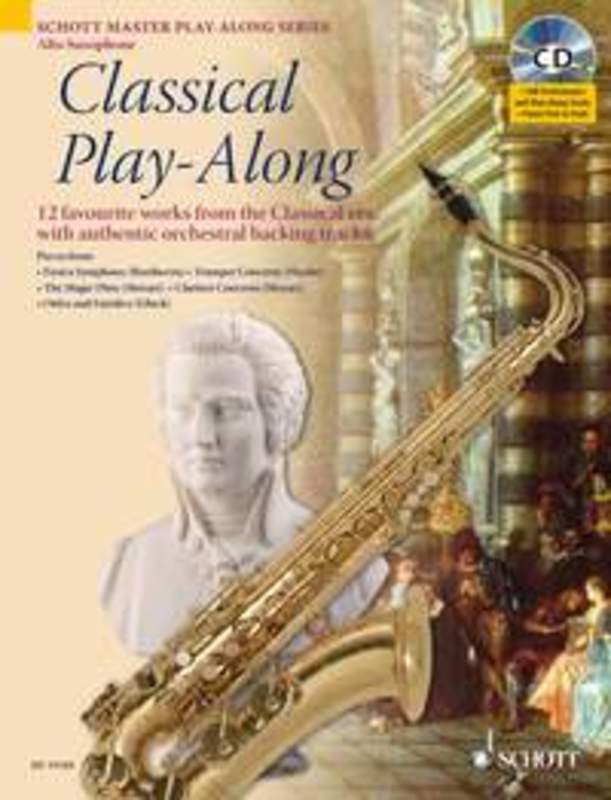 Classical Playalong Alto Sax Softcover Book/CD