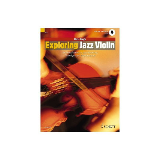 Exploring Jazz Violin Bk/Ola Sftcvr/Online Audio (Violin)