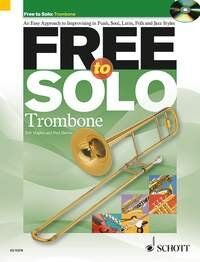 Free to Solo Trombone Book with CD