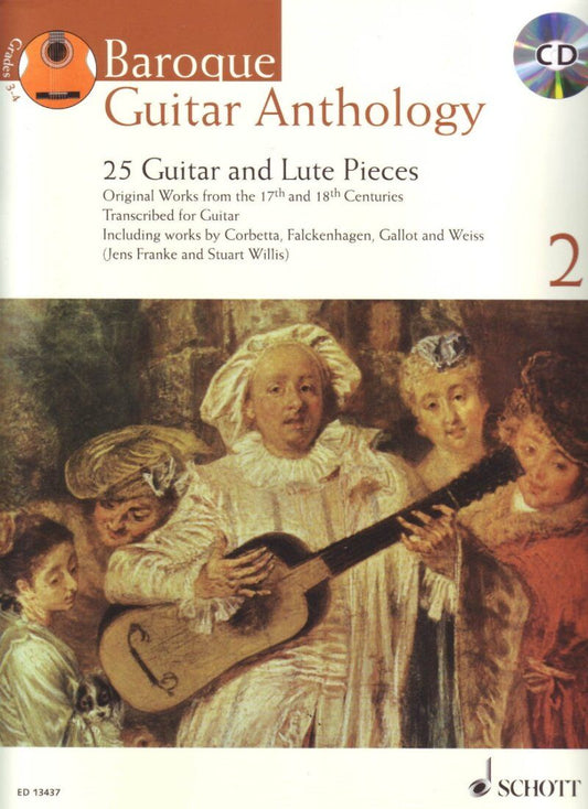 Baroque Guitar Anthology Volume 2 Book and CD