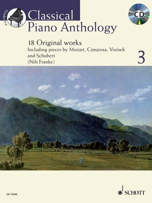 Classical Piano Anthology Vol. 3 - 18 Original Works - Various Composers - Piano Sheet Music with CD