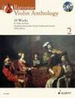 Baroque Violin Anthology Book 2 — Book/CD, arr. Robin Bigwood (Schott Music)