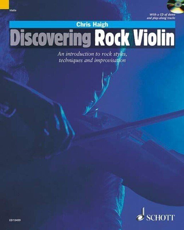 Discovering Rock Violin Book and CD by Chris Haigh