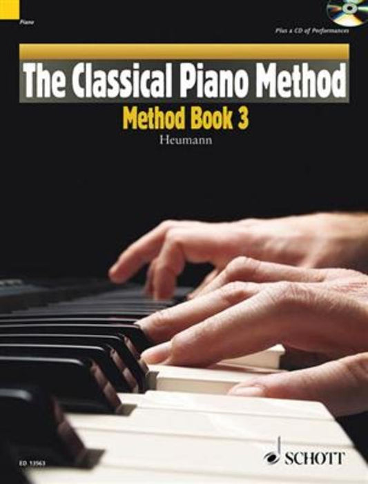 The Classical Piano Method Book 3 — Book/CD (Schott Music)