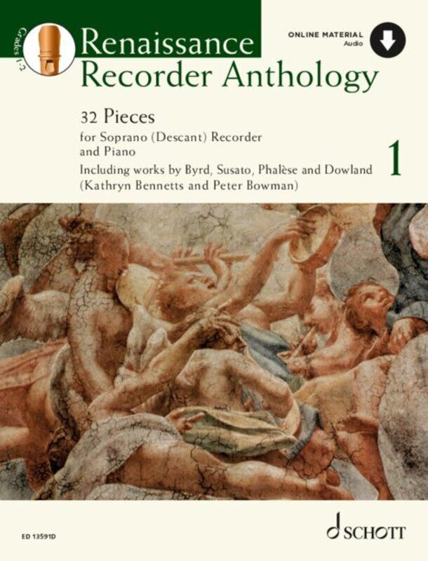 Renaissance Recorder Anthology 1 Descant Recorder Book by Peter Bowman