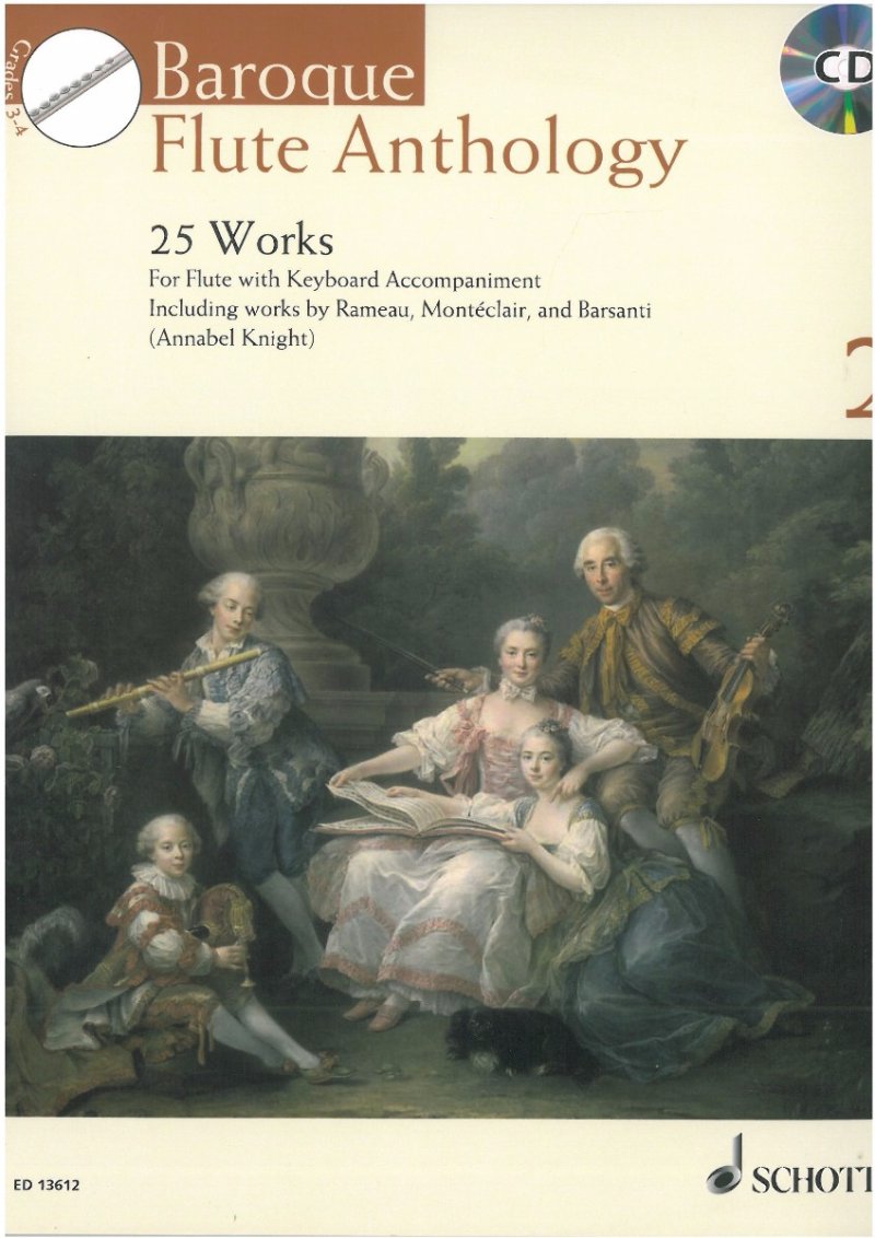Baroque Flute Anthology, Vol. 2 (Schott Music)