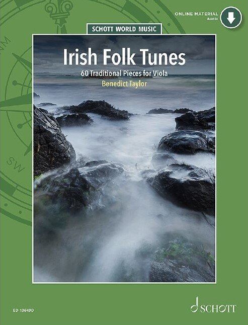 Irish Folk Tunes for Viola by Benedict Taylor, 40 Pages, Schott Music