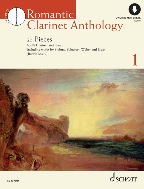 Romantic Clarinet Anthology 1 Bk/Ola (Schott Music)