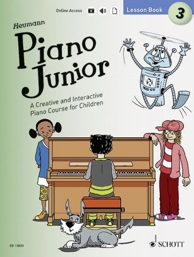 Piano Junior Lesson Book, Vol. 3 — Book & Online Audio (Schott Music)