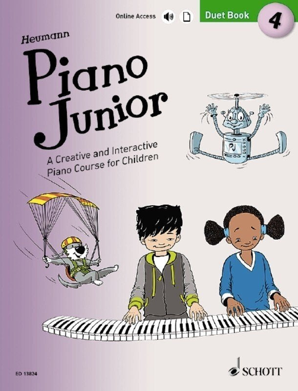 Piano Junior Duet Book/Online Audio Vol. 4 — Piano (Schott Music)