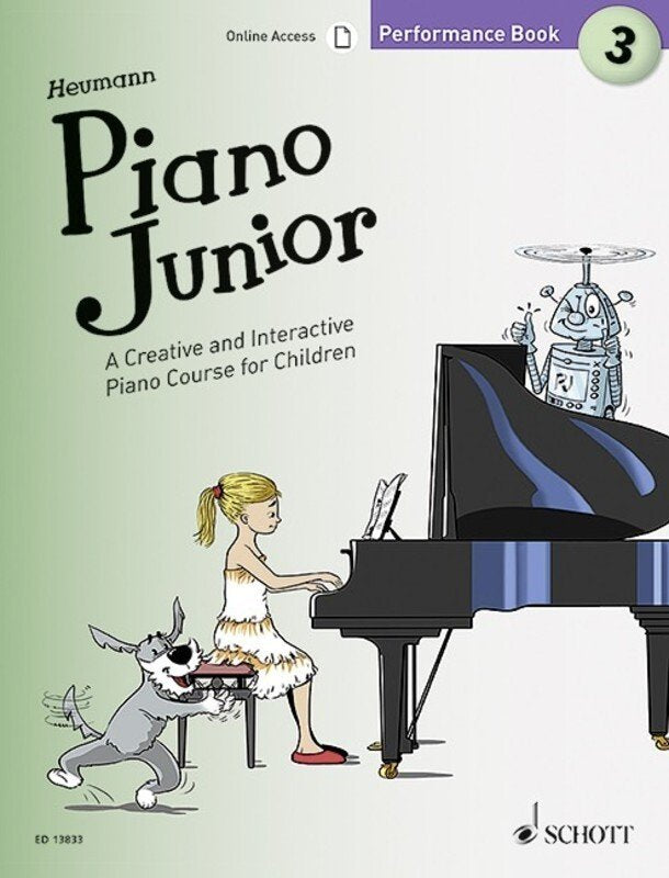 Piano Junior Performance Book/Online Audio Vol. 3 — Piano (Schott Music)