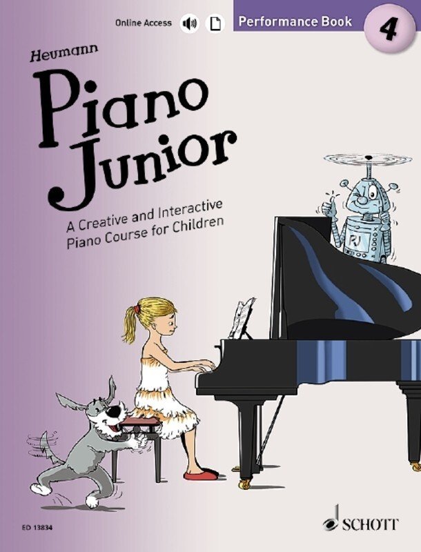 Piano Junior Performance Book/Online Audio Vol. 4 — Piano (Schott Music)