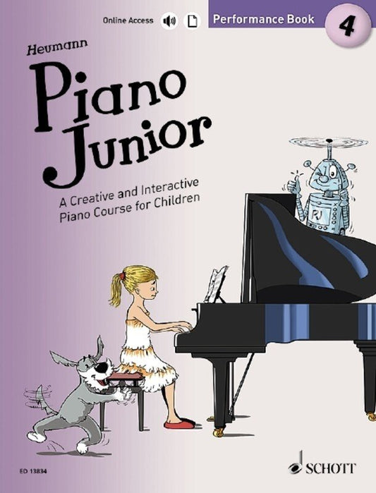 Piano Junior Performance Book/Online Audio Vol. 4 — Piano (Schott Music)