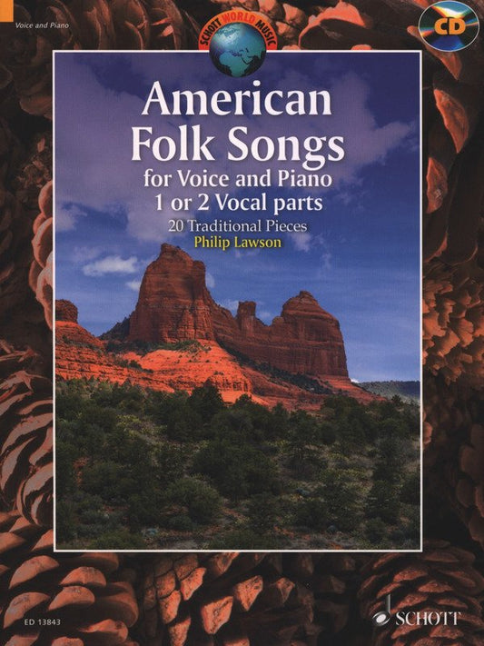 American Folk Songs — Voice, arr. Philip Lawson (Schott Music)