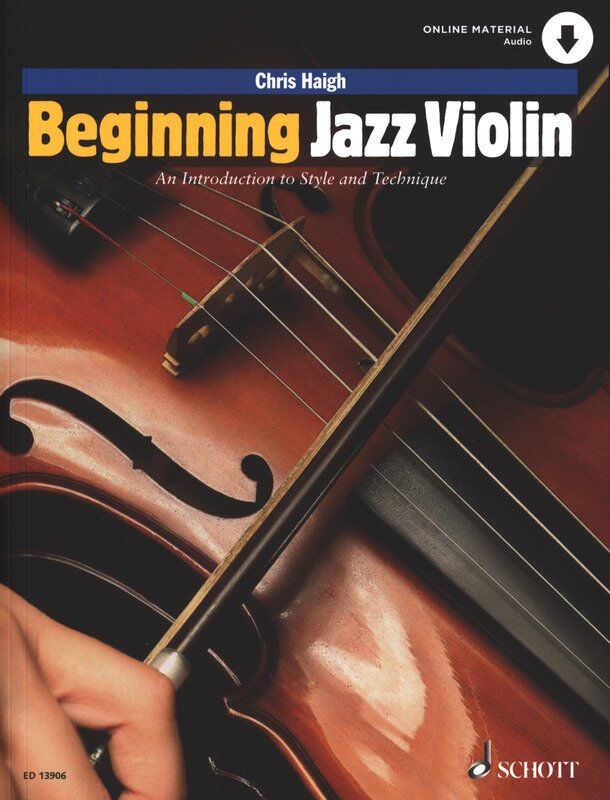 Beginning Jazz Violin Book by Chris Haigh