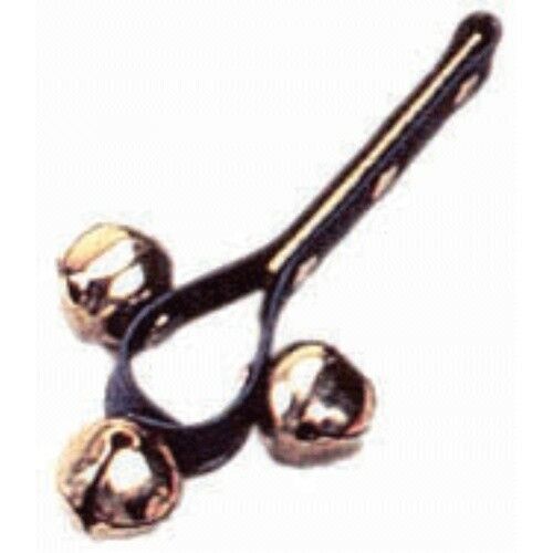 CPK PERCUSSION - 3 Bells On Reinforced Handle Kids Educational, Sleigh