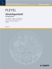 Pleyel String Quintet G Minor BEN 272 for Cello, 82 Pages, Published by Schott Music