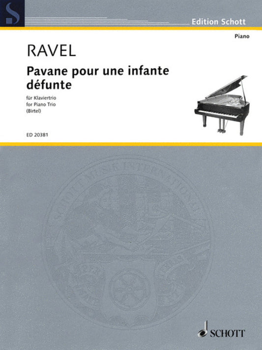 Pavane Pour Une Infante Defunte Piano Trio Book