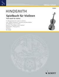 Hindemith Tune Book for Violins - 41 Studies by Paul Hindemith, Schott Music, 60 Pages