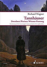 Wagner - Tannhauser Vocal Score, Schott Music, 592 Pages, Choral, Piano Score, Urtext Edition, Complete Edition Performance Material