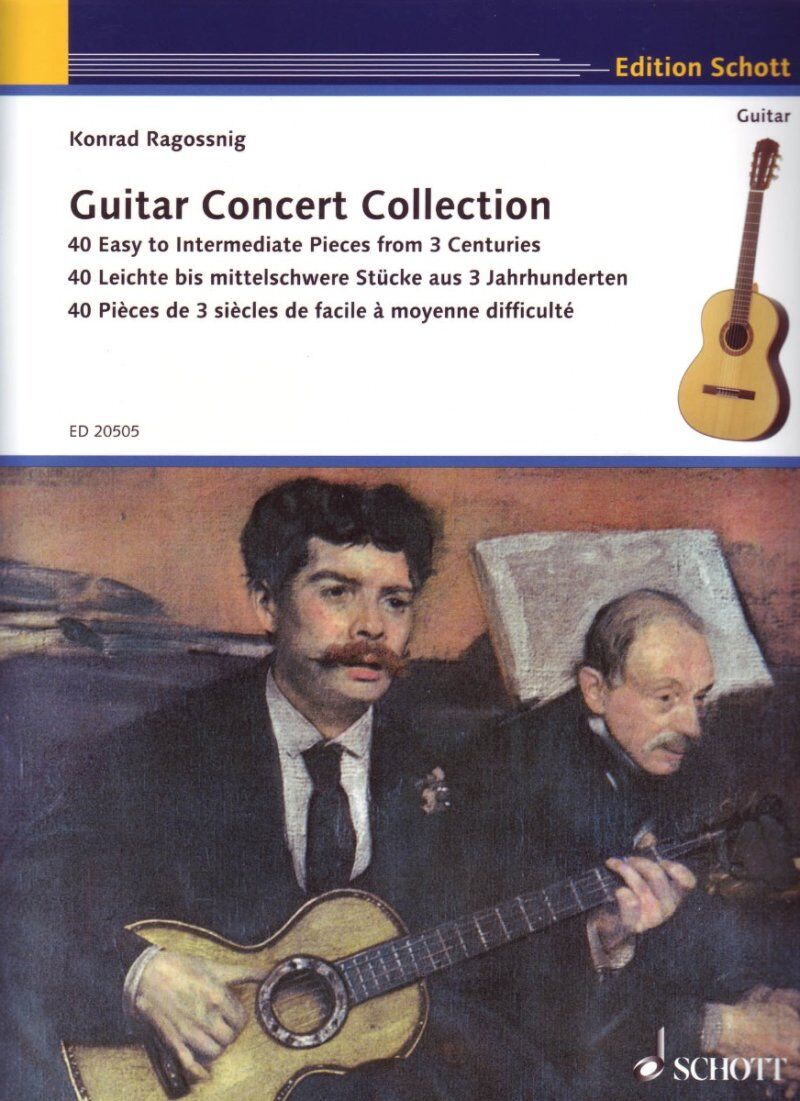 Guitar Concert Collection by Ed Ragossnig - Schott Music, 80 Pages, Easy to Moderate Difficulty