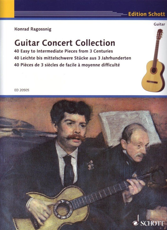 Guitar Concert Collection by Ed Ragossnig - Schott Music, 80 Pages, Easy to Moderate Difficulty