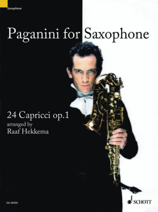 Paganini For Saxophone Sop Or Alto Sax Solo Book