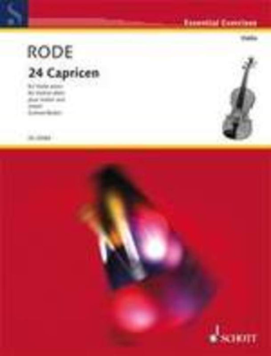 Rode - 24 Caprices Violin (Softcover Book)