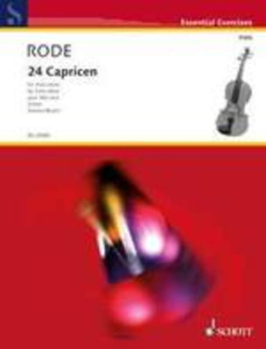 Rode - 24 Caprices For Viola (Softcover Book)