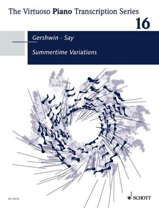 Gershwin / Say - Summertime Variations Piano (Softcover Book)