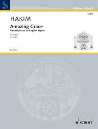 Hakim - Amazing Grace Variations for Organ