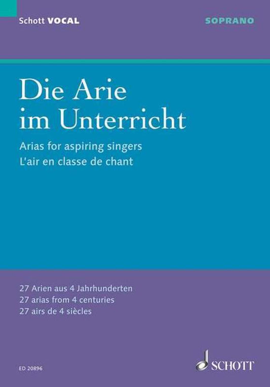 Arias For Aspiring Singers Soprano/Piano (Softcover Book)
